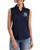 Women's New York Yankees Cutter & Buck Navy Blue Forge Four-Way Stretch Sleeveless Polo