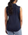 Women's New York Yankees Cutter & Buck Navy Blue Forge Four-Way Stretch Sleeveless Polo