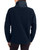 Women's New York Yankees Cutter & Buck Navy Blue Cascade Epic Comfort Sherpa Fleece Full Zip Jacket