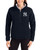 Women's New York Yankees Cutter & Buck Navy Blue Cascade Epic Comfort Sherpa Fleece Pullover Jacket