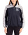 Women's New York Yankees Cutter & Buck Navy Blue/Polished Charter Epic Versatility Half Zip Anorak Jacket
