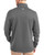 Men's New York Yankees Cutter & Buck Elemental Grey Traverse Stretch Big & Tall Quarter Zip