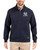 Men's New York Yankees Cutter & Buck Navy Blue Roam Buttery-Soft Knit Big & Tall Full Zip Jacket