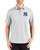 Men's New York Yankees Cutter & Buck Concrete Advantage Refresh Epic Confidence Tri-Blend Pique Big & Tall Polo
