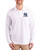 Men's New York Yankees Cutter & Buck White Advantage Epic Confidence Tri-Blend Pique Big & Tall Long Sleeve Polo