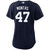 Women's New York Yankees Nike Frankie Montas Alternate Navy Jersey