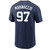 Men's New York Yankees Nike Ron Marinaccio Navy T-Shirt