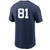 Men's New York Yankees Nike Luis Gil Navy Player T-Shirt