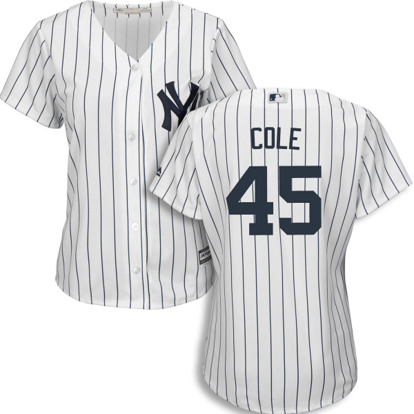 Women's New York Yankees Majestic Gerrit Cole Home Jersey