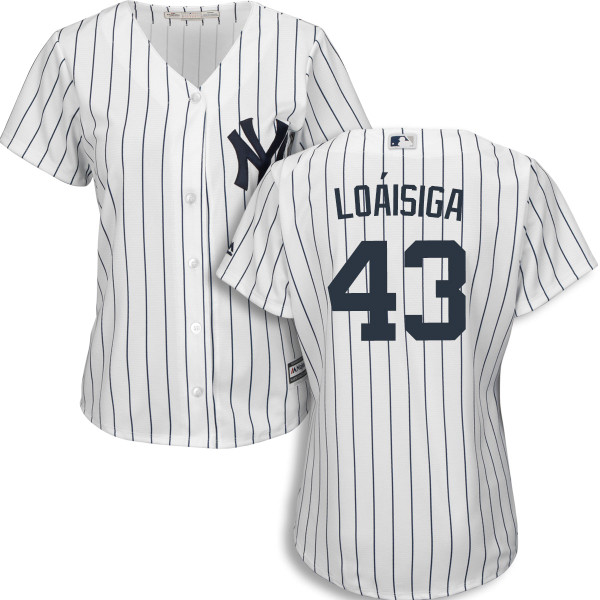 Women's New York Yankees Majestic Jonathan Loaisiga Home Jersey
