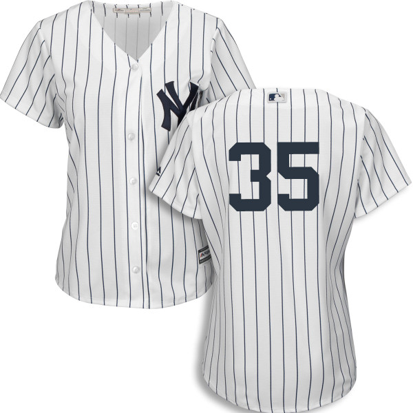 Women's New York Yankees Majestic Clay Holmes Home Player Jersey