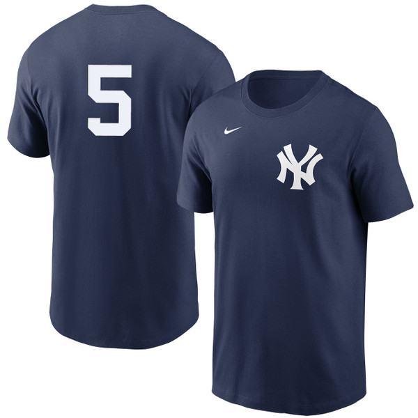 Men's New York Yankees Nike Joe DiMaggio Navy Player T-Shirt