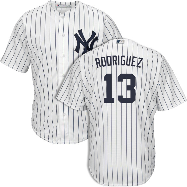 Men's New York Yankees Majestic Alex Rodriguez Home Jersey