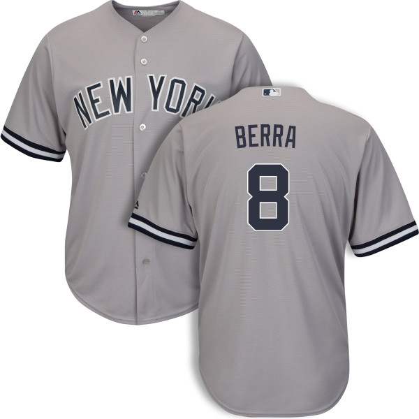 Men's New York Yankees Majestic Yogi Berra Road Jersey