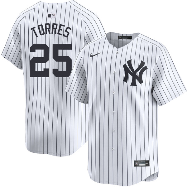 Men's New York Yankees NIKE Gleyber Torres Home Limited Jersey