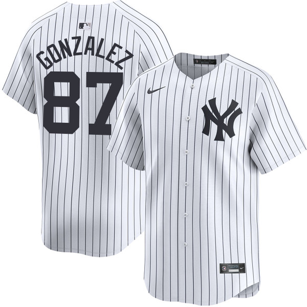 Men's New York Yankees Nike Oscar Gonzalez Home Limited Jersey