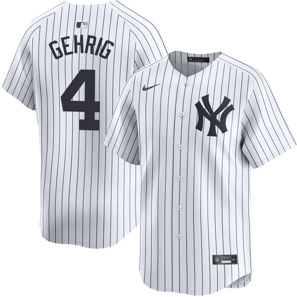 Men's New York Yankees Nike Lou Gehrig Home Limited Jersey