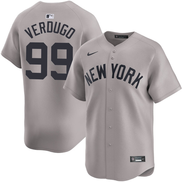 Men's New York Yankees Nike Alex Verdugo Road Limited Jersey