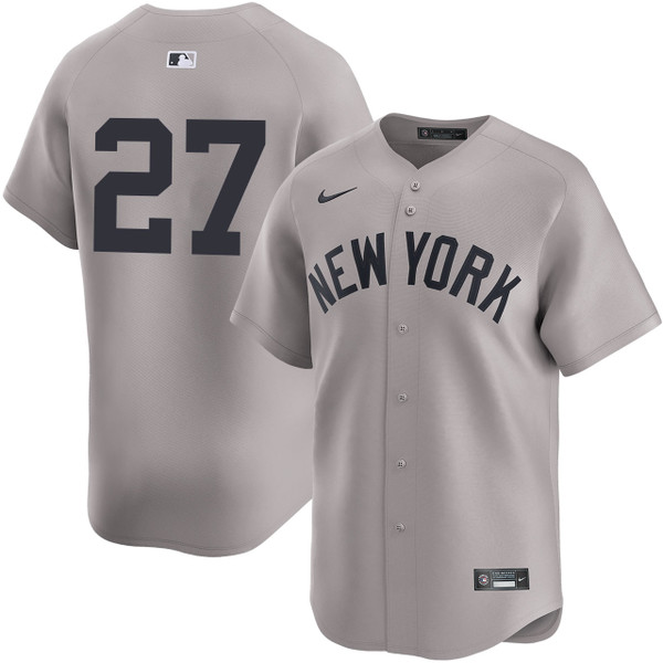 Men's New York Yankees Nike Giancarlo Stanton Road Limited Player Jersey