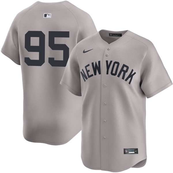 Men's New York Yankees Nike Oswaldo Cabrera Road Limited Player Jersey