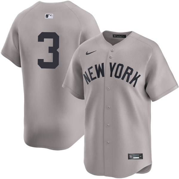 Men's New York Yankees Nike Babe Ruth Road Limited Player Jersey