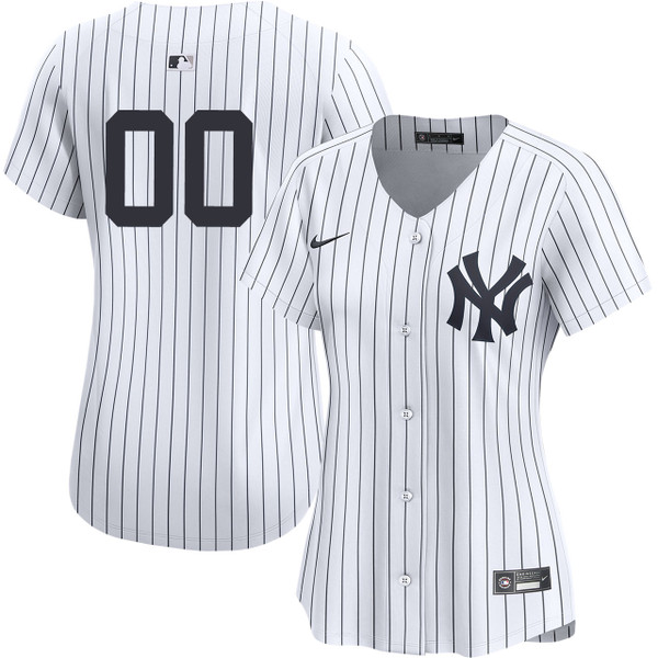 Women's New York Yankees NIKE Personalized Home Limited Player Jersey