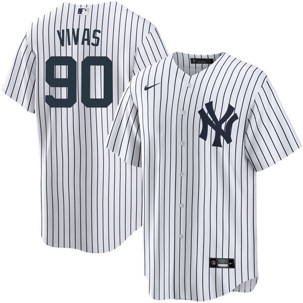 Men's New York Yankees NIKE Jorbit Vivas Home Jersey