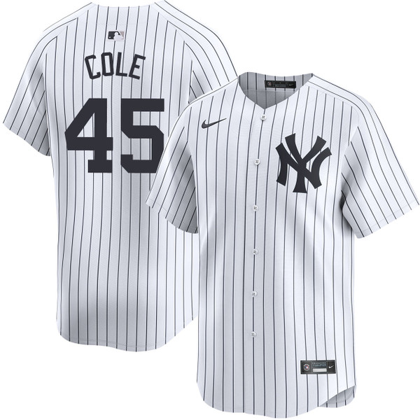 Kids New York Yankees NIKE Gerrit Cole Home Limited Jersey