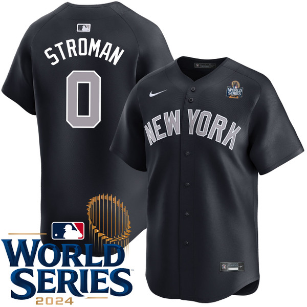 Men's New York Yankees NIKE Marcus Stroman Alternate Road Limited World Series Jersey