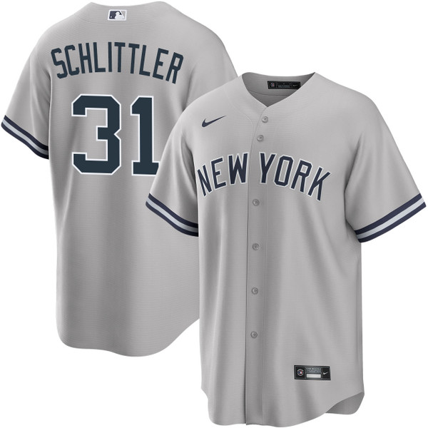 Men's New York Yankees NIKE® Cam Schlittler Road Jersey at SportsWorldNewYork