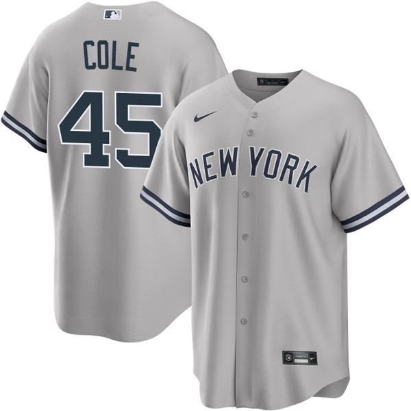 Men's New York Yankees NIKE® Gerrit Cole Road Jersey at SportsWorldNewYork