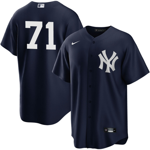 Men's New York Yankees NIKE® Ian Hamilton Alternate Navy Player Jersey at SportsWorldNewYork