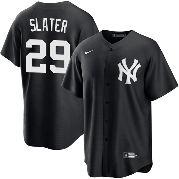 Men's New York Yankees NIKE® Austin Slater Black Jersey at SportsWorldNewYork