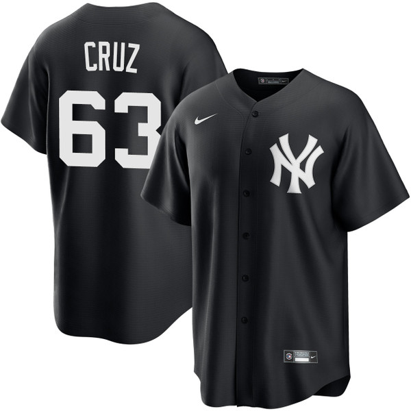 Men's New York Yankees NIKE® Fernando Cruz Black Jersey at SportsWorldNewYork
