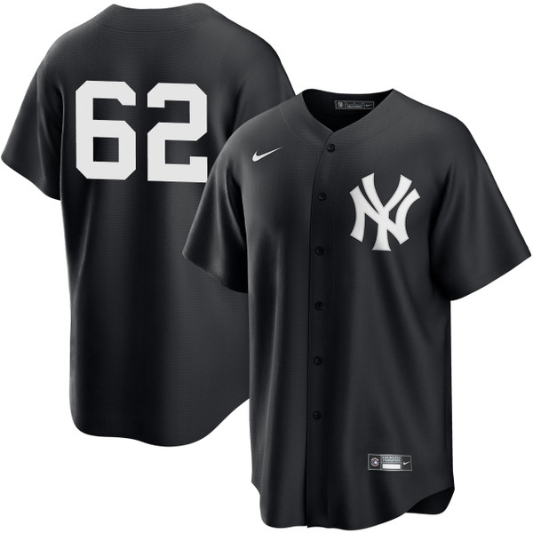 Men's New York Yankees NIKE® Allan Winans Black Player Jersey at SportsWorldNewYork