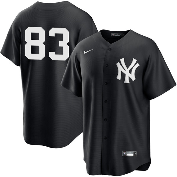 Men's New York Yankees NIKE® Michael Arias Black Player Jersey at SportsWorldNewYork