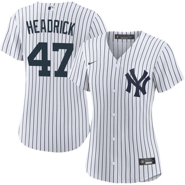 Women's New York Yankees NIKE® Brent Headrick Home Jersey at SportsWorldNewYork