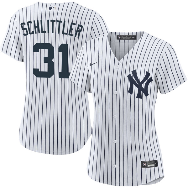 Women's New York Yankees NIKE® Cam Schlittler Home Jersey at SportsWorldNewYork
