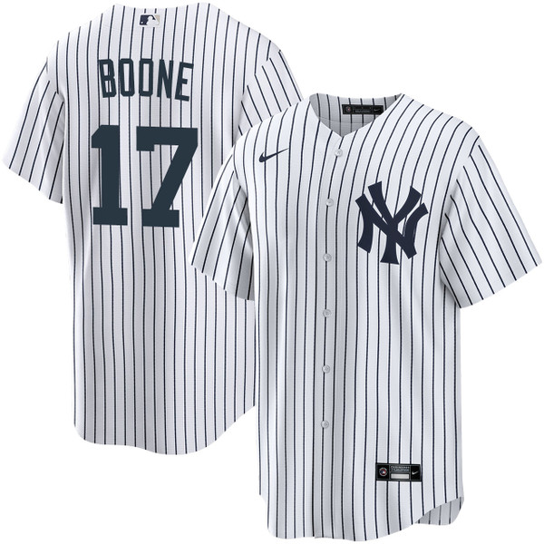 Kids New York Yankees NIKE® Aaron Boone Home Jersey at SportsWorldNewYork