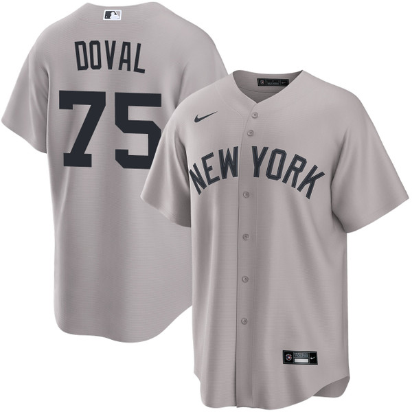Men's New York Yankees NIKE® Camilo Doval Road 2.0 Jersey at SportsWorldNewYork