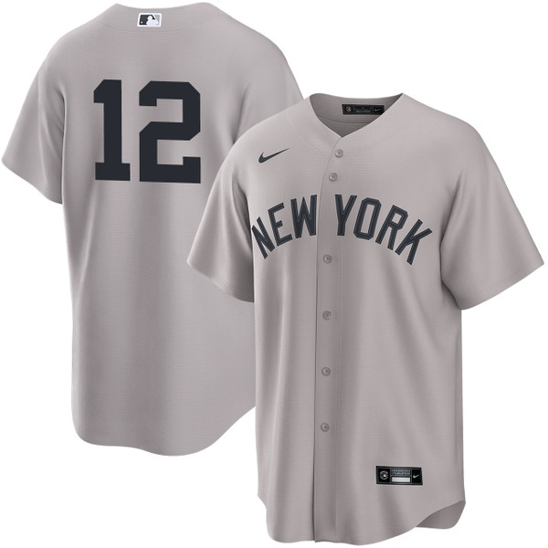 Men's New York Yankees NIKE® Trent Grisham Road 2.0 Player Jersey at SportsWorldNewYork