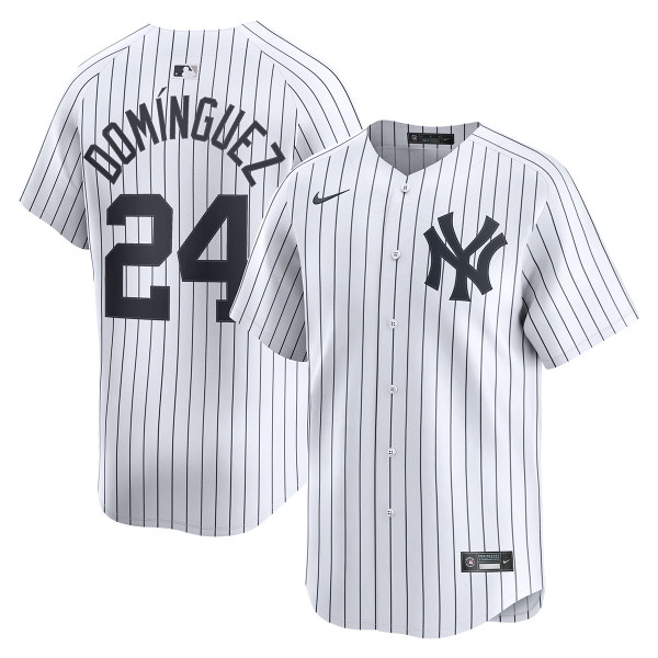 Men's New York Yankees NIKE® Jasson Dominguez Home Limited Jersey at SportsWorldNewYork