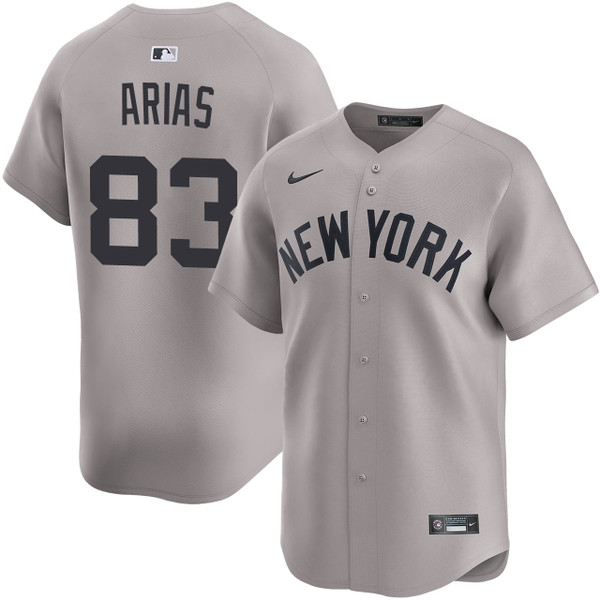 Men's New York Yankees NIKE® Michael Arias Road Limited Jersey at SportsWorldNewYork