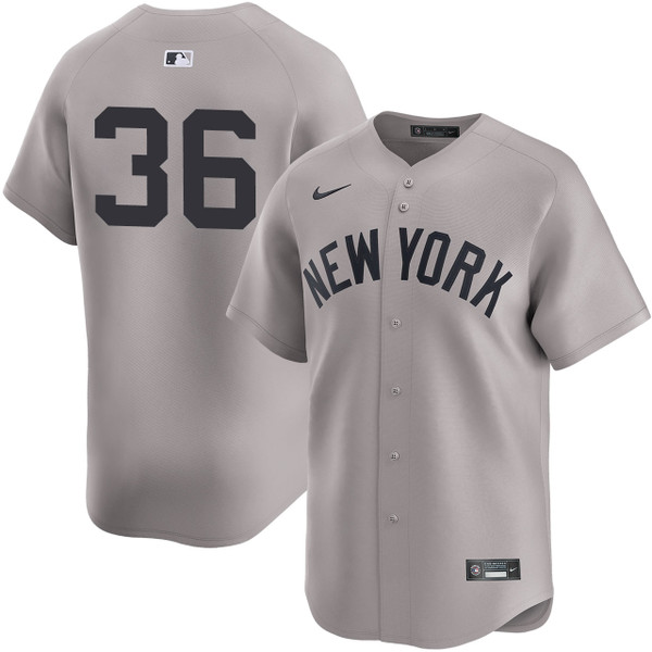 Men's New York Yankees NIKE® Clarke Schmidt Road Limited Player Jersey at SportsWorldNewYork