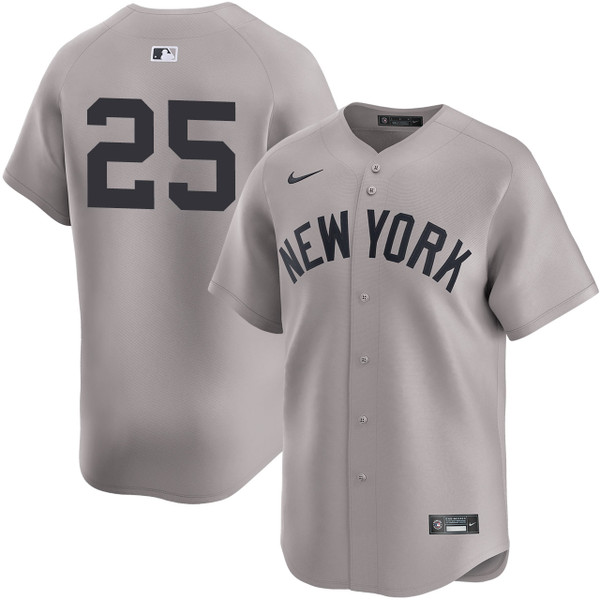 Men's New York Yankees NIKE® J.C. Escarra Road Limited Player Jersey at SportsWorldNewYork