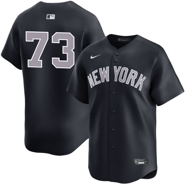 Men's New York Yankees NIKE® Yerry De Los Santos Alternate Road Limited Player Jersey at SportsWorldNewYork