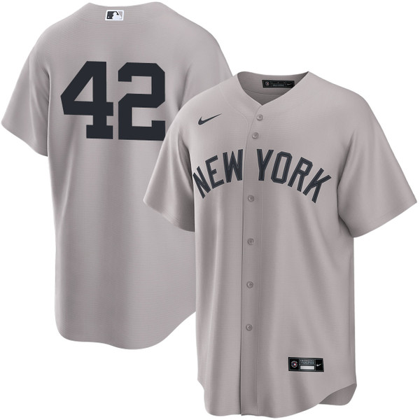 Men's New York Yankees NIKE® Mariano Rivera Road 2.0 Player Jersey at SportsWorldNewYork