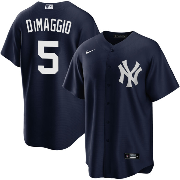 Men's New York Yankees NIKE® Joe DiMaggio Alternate Navy Jersey at SportsWorldNewYork