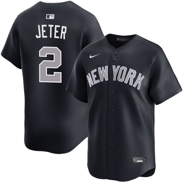 Men's New York Yankees NIKE® Derek Jeter Alternate Road Limited Jersey at SportsWorldNewYork