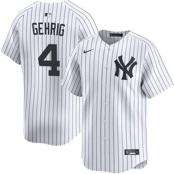 Men's New York Yankees NIKE® Lou Gehrig Home Limited Jersey at SportsWorldNewYork